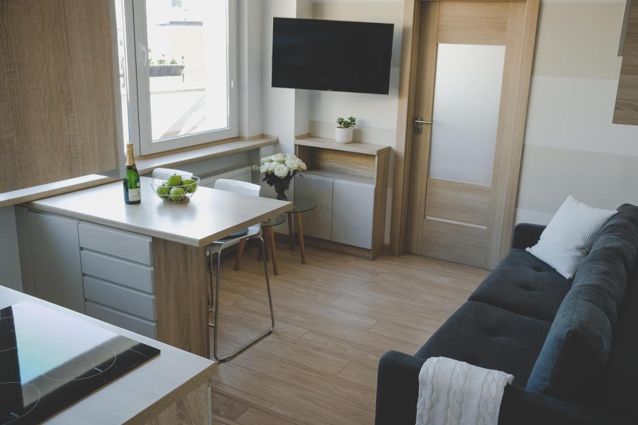 Apartament Gdynia Glowna Z Tarasem Leilighet Eksteriør bilde